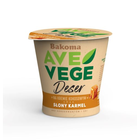 BAKOMA DESER AVE VEGE 150g SŁONY KARMEL (20)
