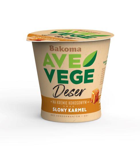 BAKOMA DESER AVE VEGE 150g SŁONY KARMEL (20)