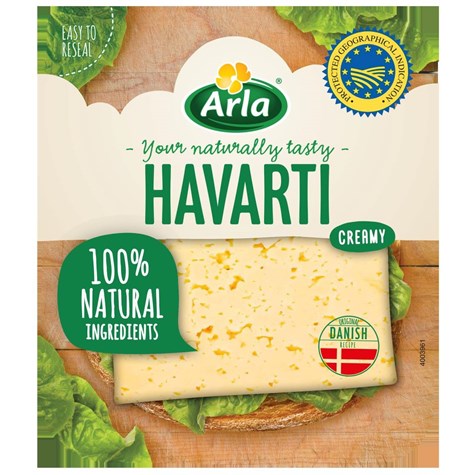 ARLA SER HAVARTI CREAMY PLASTRY 150g/14