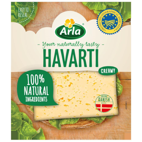 ARLA SER HAVARTI CREAMY PLASTRY 150g/14