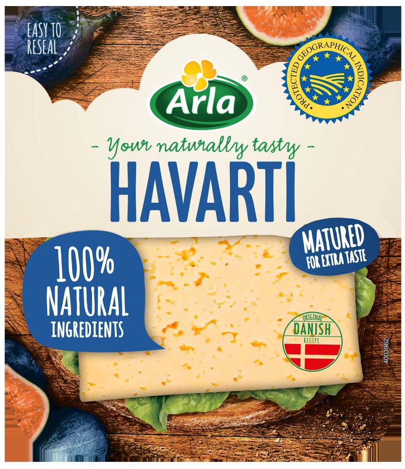 ARLA SER HAVARTI MATURED PLASTRY 150g/14