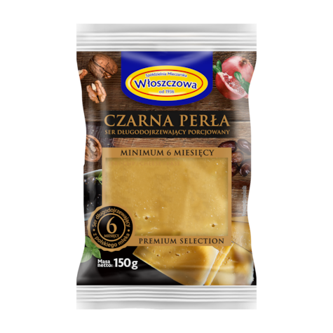 WŁOSZCZOWA SER CZARNA PERŁA 150g/14
