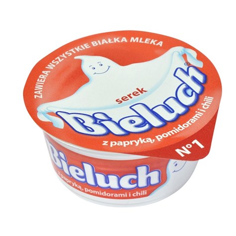 BIELUCH SEREK Z PAPRYKĄ POMIDOR I CHILI 150g/12