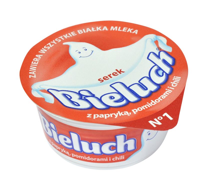 BIELUCH SEREK Z PAPRYKĄ POMIDOR I CHILI 150g/12