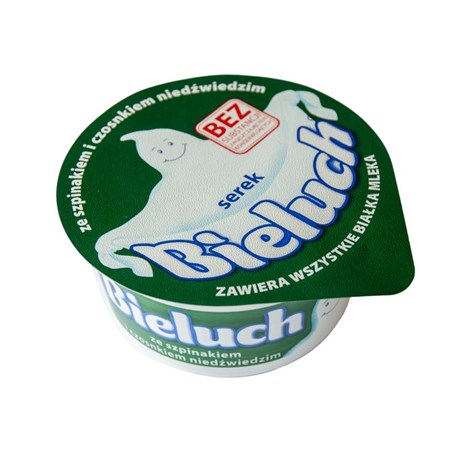 BIELUCH SEREK ZE SZPIN I CZOSNKIEM NIEDŻW 150g/12