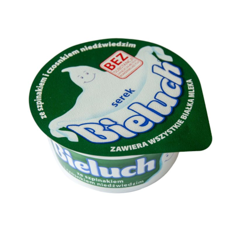 BIELUCH SEREK ZE SZPIN I CZOSNKIEM NIEDŻW 150g/12