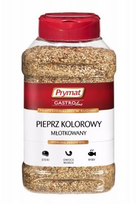 PRYMAT PIEPRZ KOLOROWY MŁOTKOWANY 360g/6 pet