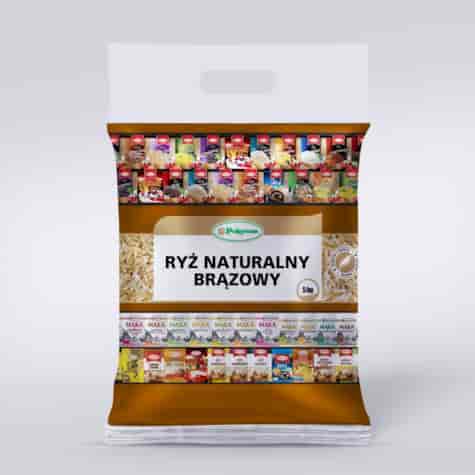 POLGREEN RYŻ NATURALNY BRĄZOWY 5kg