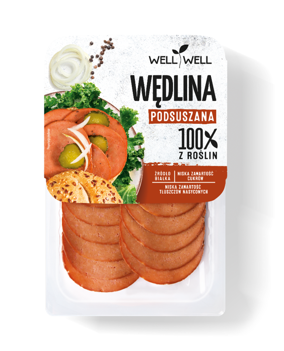 POLSOJA WĘDLINA ROŚLINNA PODSUSZANA 90g/8