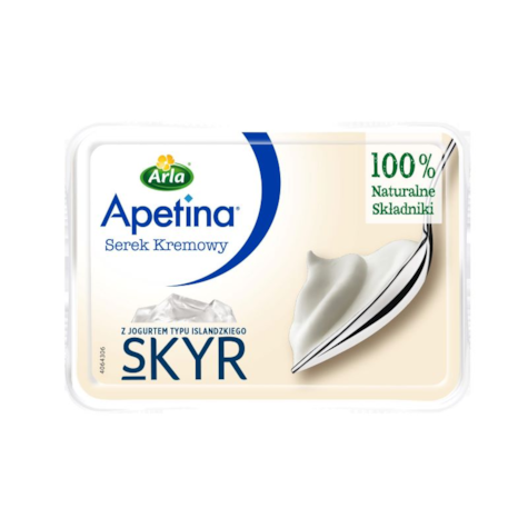 ARLA APETINA SERKI KREMOWE 125g/12 JOGURT SKYR