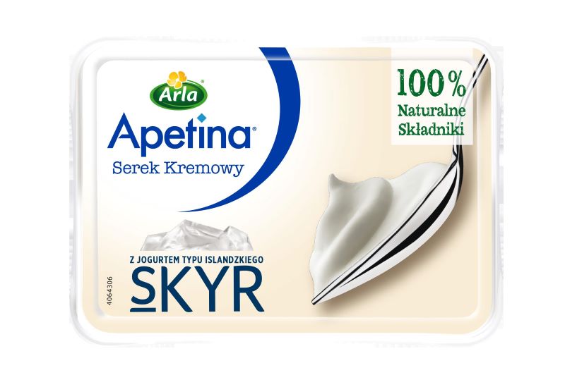 ARLA APETINA SERKI KREMOWE 125g/12 JOGURT SKYR