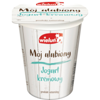 WIELUŃ JOGURT KREMOWY 350g/12