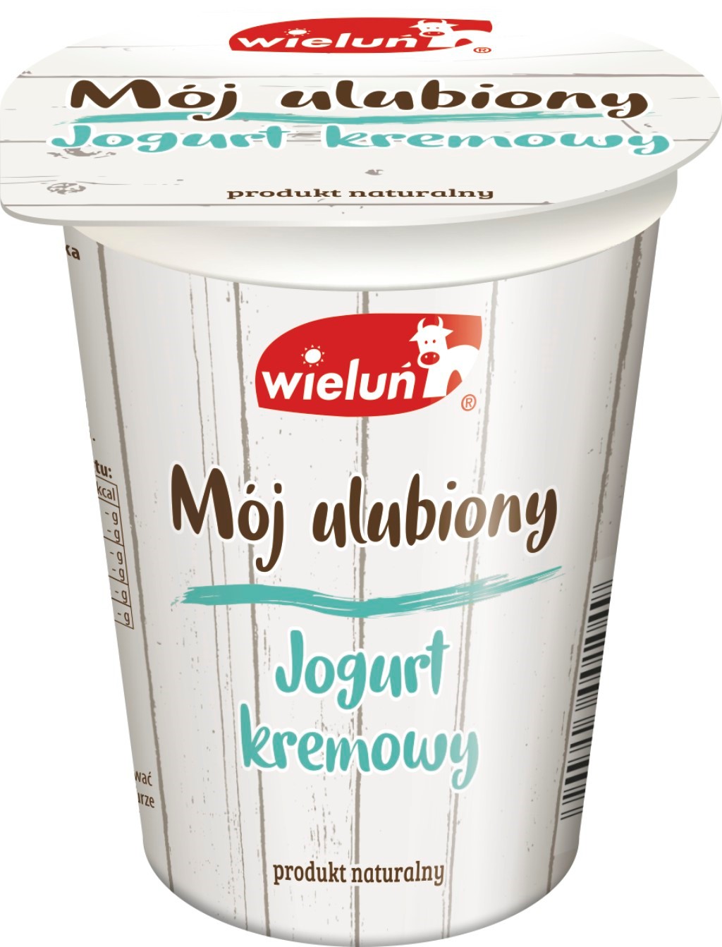 WIELUŃ JOGURT KREMOWY 350g/12