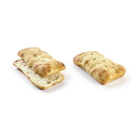 LA LOR. CHLEB SCHIACCIATA PŁASKI PRZEKROJO 100g/32