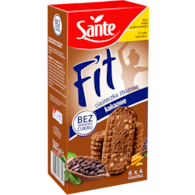 SANTE FIT CIASTECZKA ZBOŻOWE Z MORELĄ B/C 300g/10