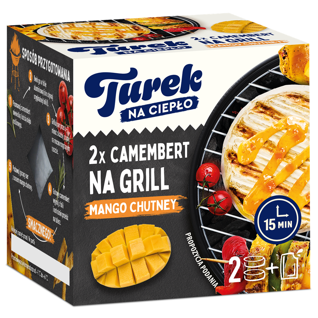 TUREK CAMEMBERT NA GRILLA 200g/6 MANGO