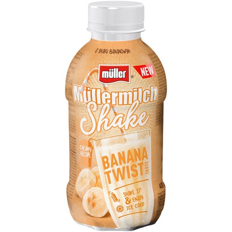MULLER SHAKE MILK BANAN 400ml/12