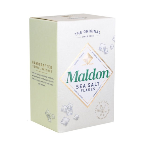 Q SÓL MORSKA W PŁATKACH MALDON 250g/12