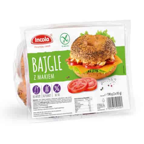 INCOLA BAJGLE Z MAKIEM 190g(2X95g)/8 BEZGLUTENOWE