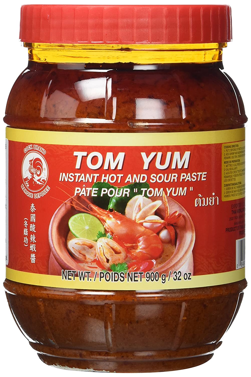 ASIA PASTA TOM YUM COCK 900g/12