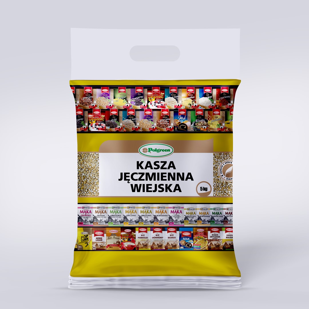 POLGREEN KASZA JĘCZMIENNA WIEJSKA 5kg