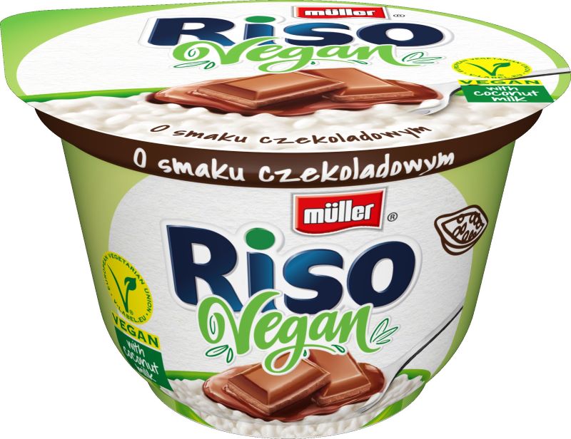 MULLER RISO VEGAN CZEKOLADA 160g/12