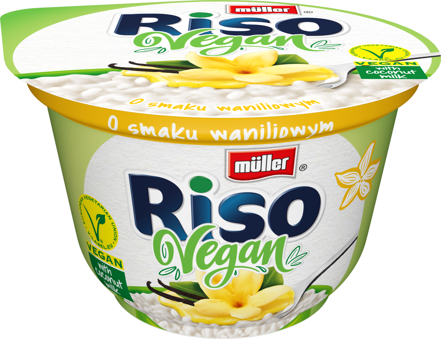 MULLER RISO VEGAN WANILIA 160g/12