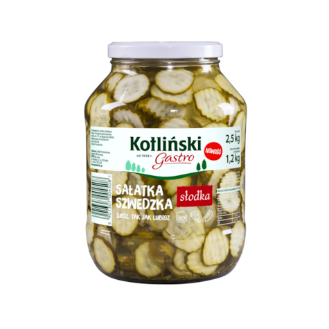 KOTLIŃSKI SAŁATKA SZWEDZKA 2500g/1200g (2)