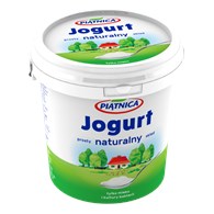 PIĄTNICA JOGURT NATURALNY 2% 1L/6