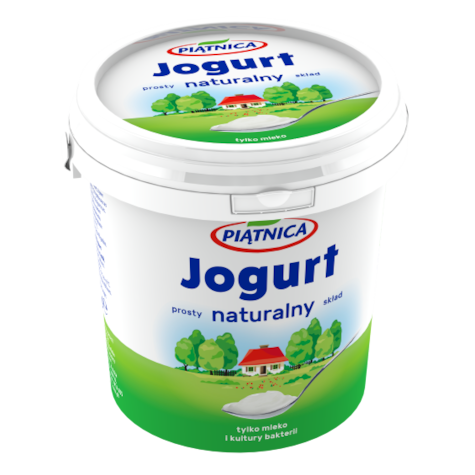 PIĄTNICA HORECA JOGURT NATURALNY 2,4% 1L/6