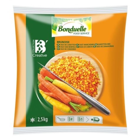 BOND MARCHEWKI BRUNOISE DROBN KOS 4x4mm 2,5kg/4