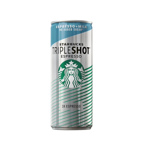 ARLA STARBUCKS TRIPLESHOT ESPRESSO B/CUKR 300ml/12