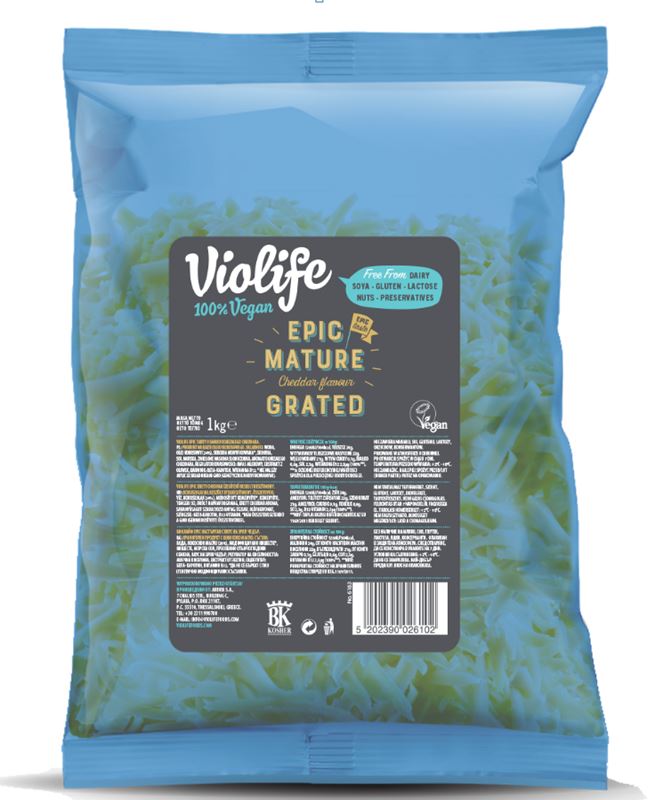 VIOLIFE SER TYPU CHEDDAR EPIC TARTY 1kg/5 WEGAŃSKI