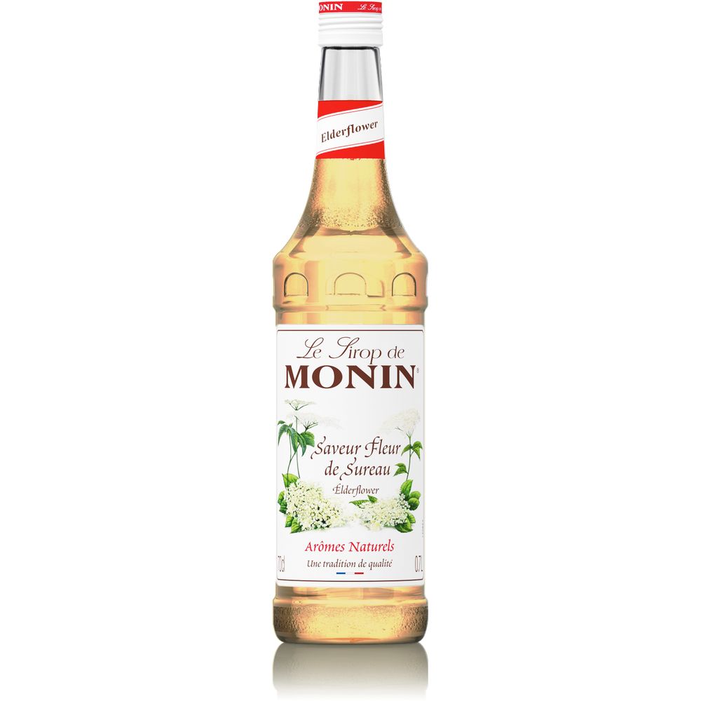 MONIN SYROP CZARNY BEZ ELDERFLOWER 0,7L/6