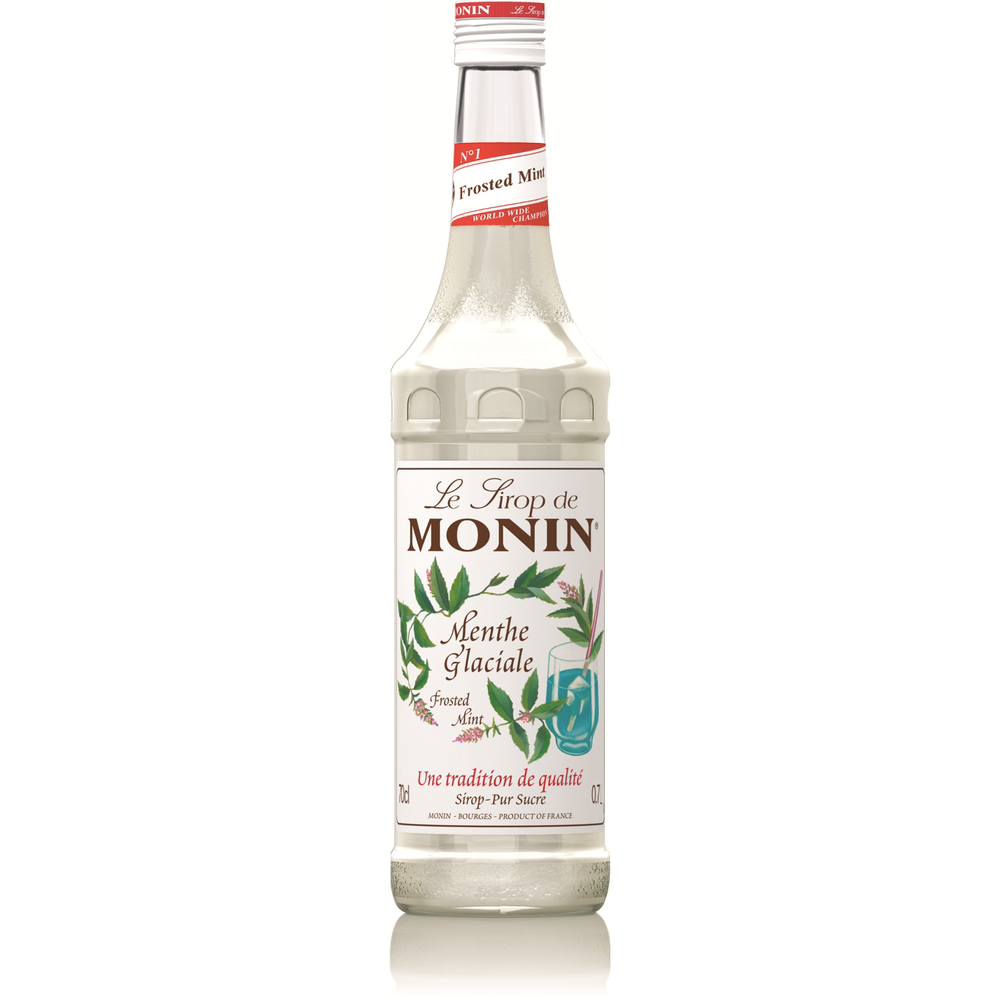 MONIN SYROP MIĘTA BIAŁA FROSTED MINT 0,7L/6