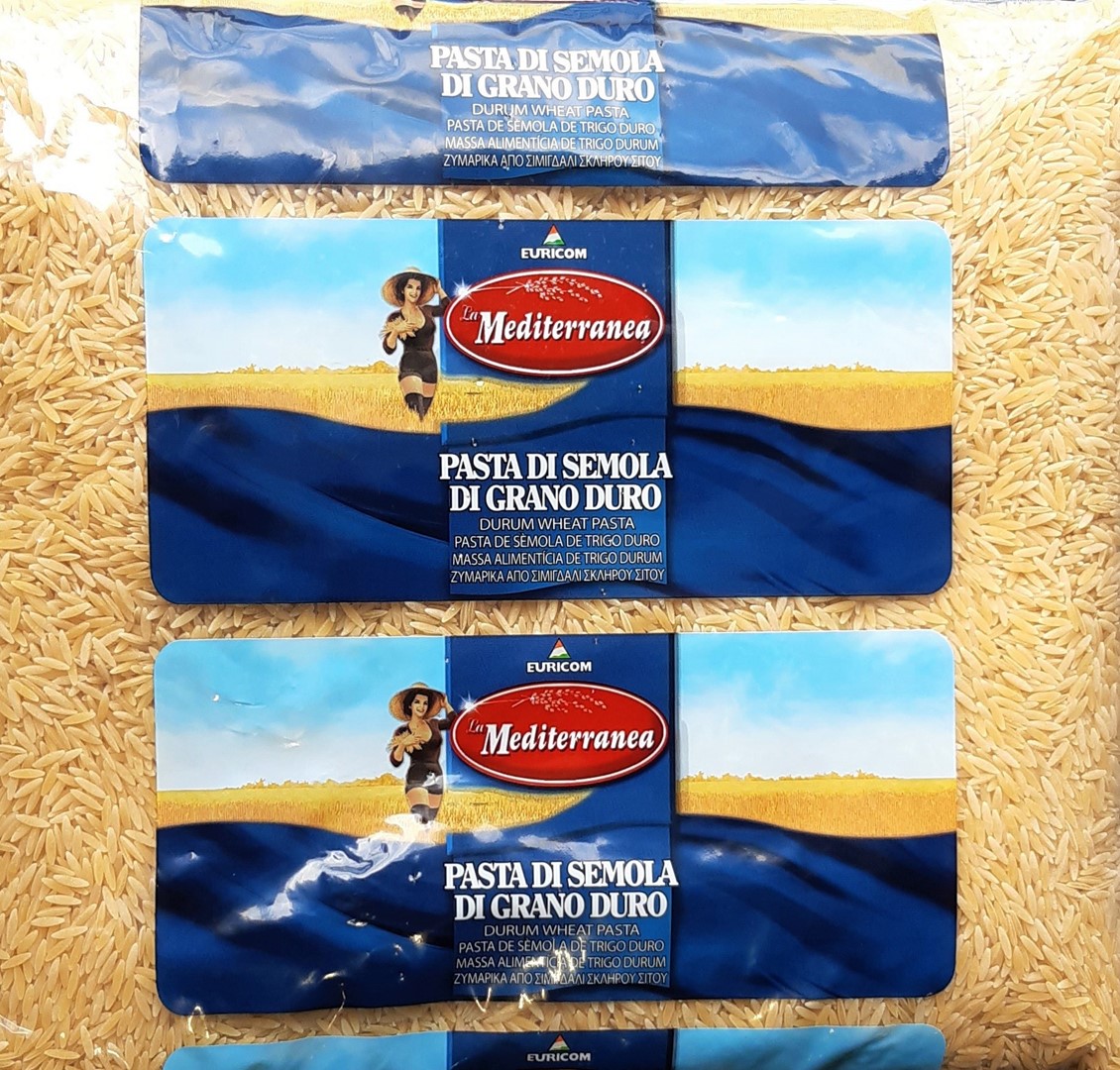 GREEK MAKARON ORZO 5kg/3 Mediterranea