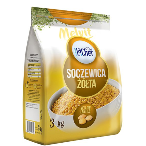 MELVIT SOCZEWICA ŻÓŁTA 3kg La Chef