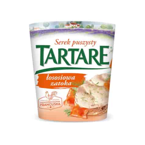 TARTARE 140g ŁOSOSIOWA ZATOKA (8) kubek