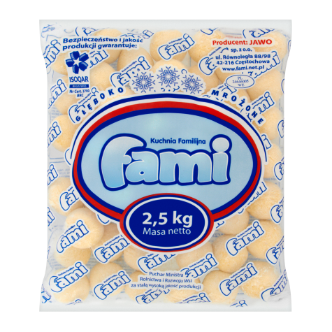 FAMI PYZY Z MIĘSEM 2,5kg/2
