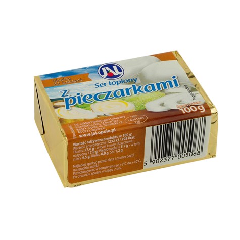 JAL TOPIONY SER KOSTKA 100g PIECZARKA (10)