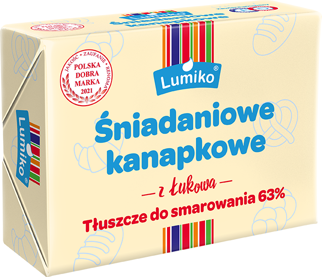 LUMIKO ŚNIADANIOWE KANAPKOWE 63% 200g/50