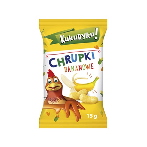 SANTE CHRUPKI KUKURYDZIANE BANANOWE 15g/40