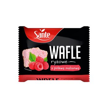 SANTE WAFLE RYŻOWE Z POLEWĄ MALINOWĄ 24g/20