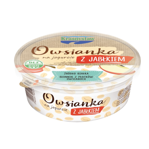 KRASNYSTAW OWSIANKA JABŁKOWA 250g/6 miska