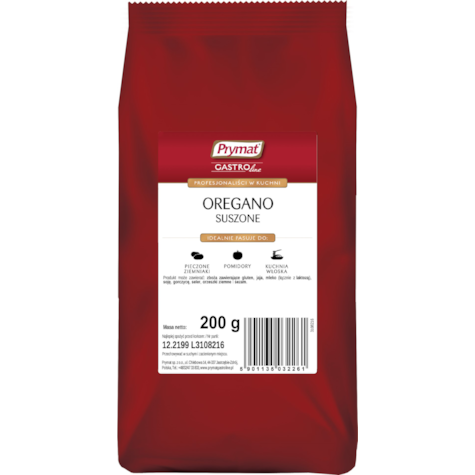 PRYMAT OREGANO 200g/10 torba