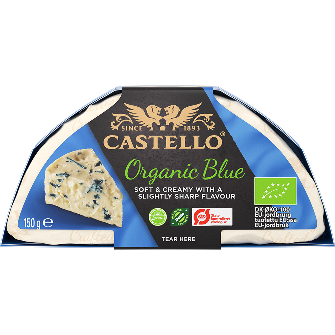 ARLA CASTELLO BLUE ORGANIC 150g/6