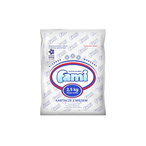 FAMI KARTACZE Z MIĘSEM 2,5kg/2