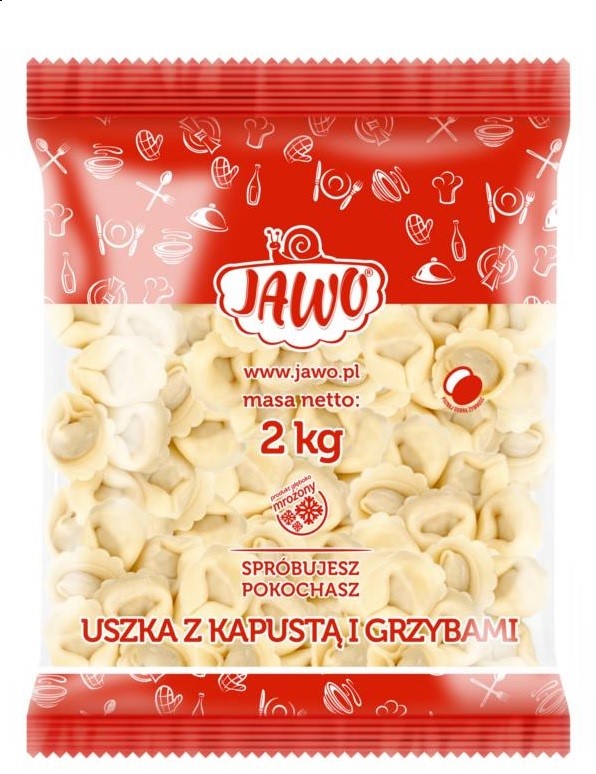 JAWO USZKA Z KAPUSTĄ I GRZYBAMI 2kg/3