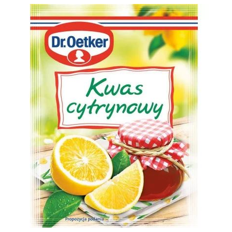 DR OETKER KWASEK CYTRYNOWY 20g/30
