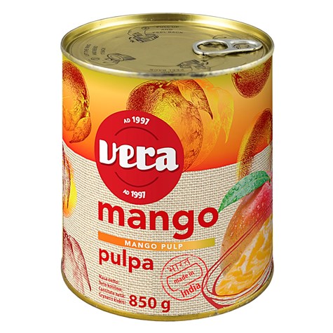 LIM VERA PULPA Z MANGO ALPHONSO 850g/12 z cukrem